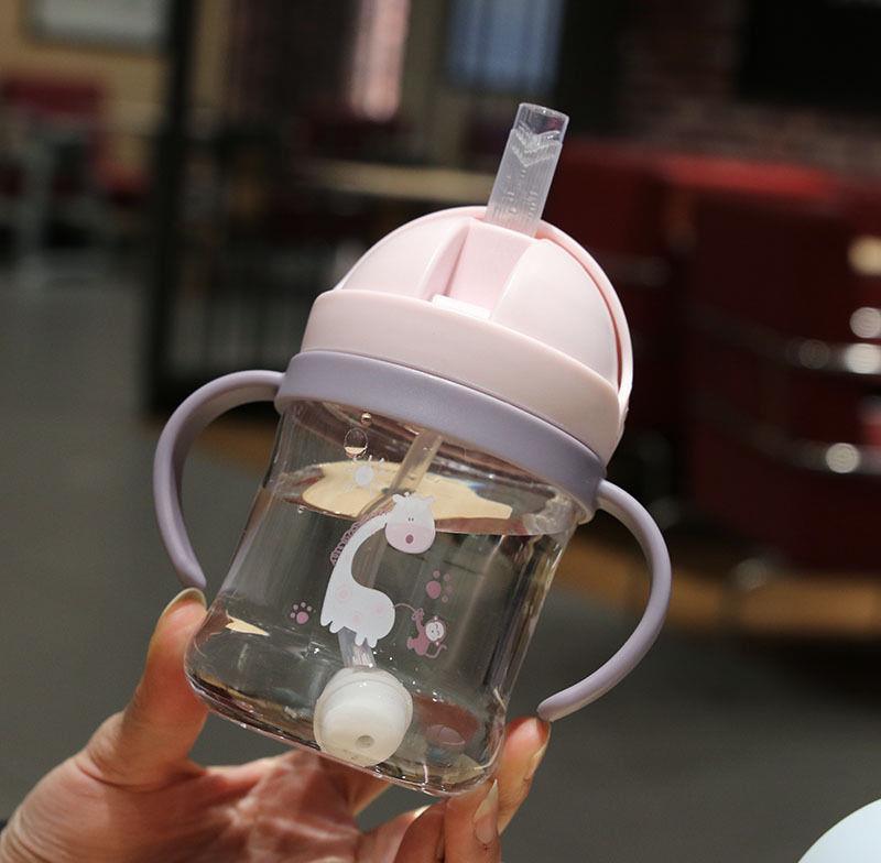 Baby Straw Cup – Leak-Proof, Drop-Proof, Anti-Choke Drinking Cup