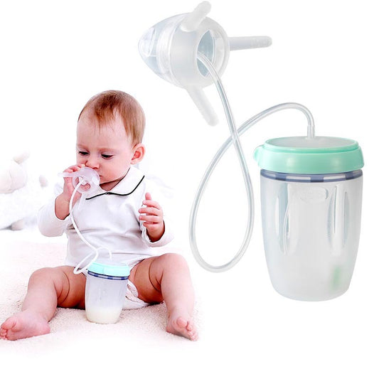 Baby Training Sippy Cup – Soft Silicone Spill-Proof Bottle