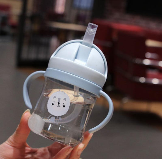 Baby Straw Cup – Leak-Proof, Drop-Proof, Anti-Choke Drinking Cup